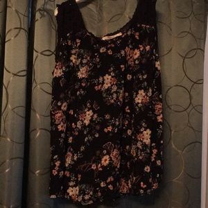 Floral/butterfly tank